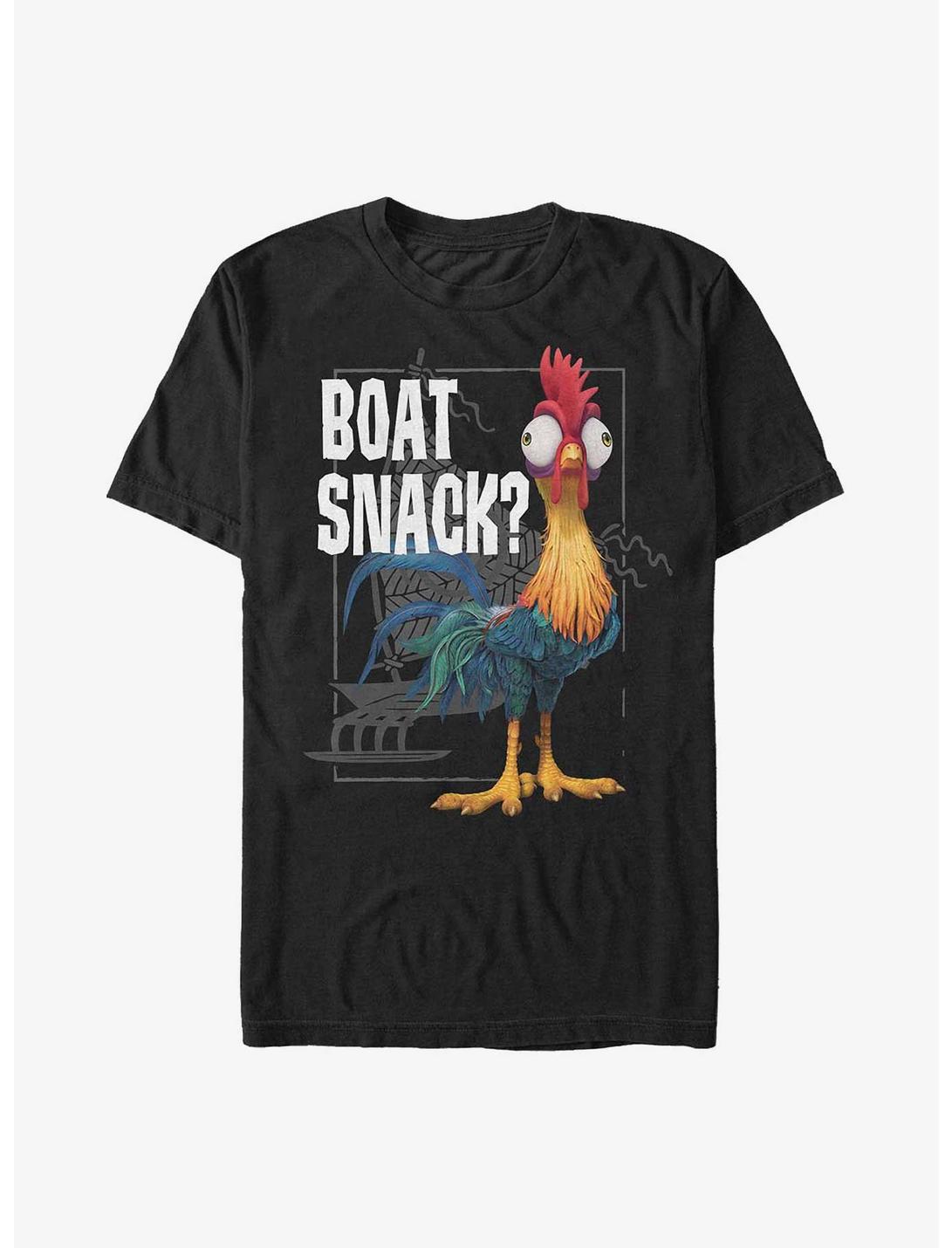 Disney Moana Hei Hei Boat Snack T-Shirt, BLACK, hi-res