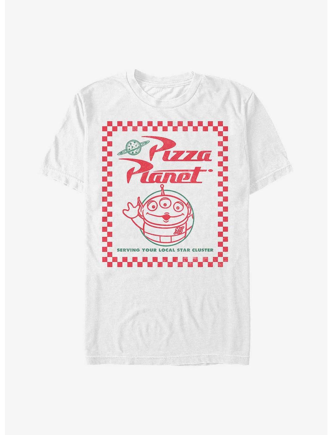 Disney Pixar Toy Story Pizza Planet Space Delivery T-Shirt, WHITE, hi-res