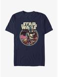 Star Wars The Mandalorian Grogu & Din Djarin T-Shirt, NAVY, hi-res