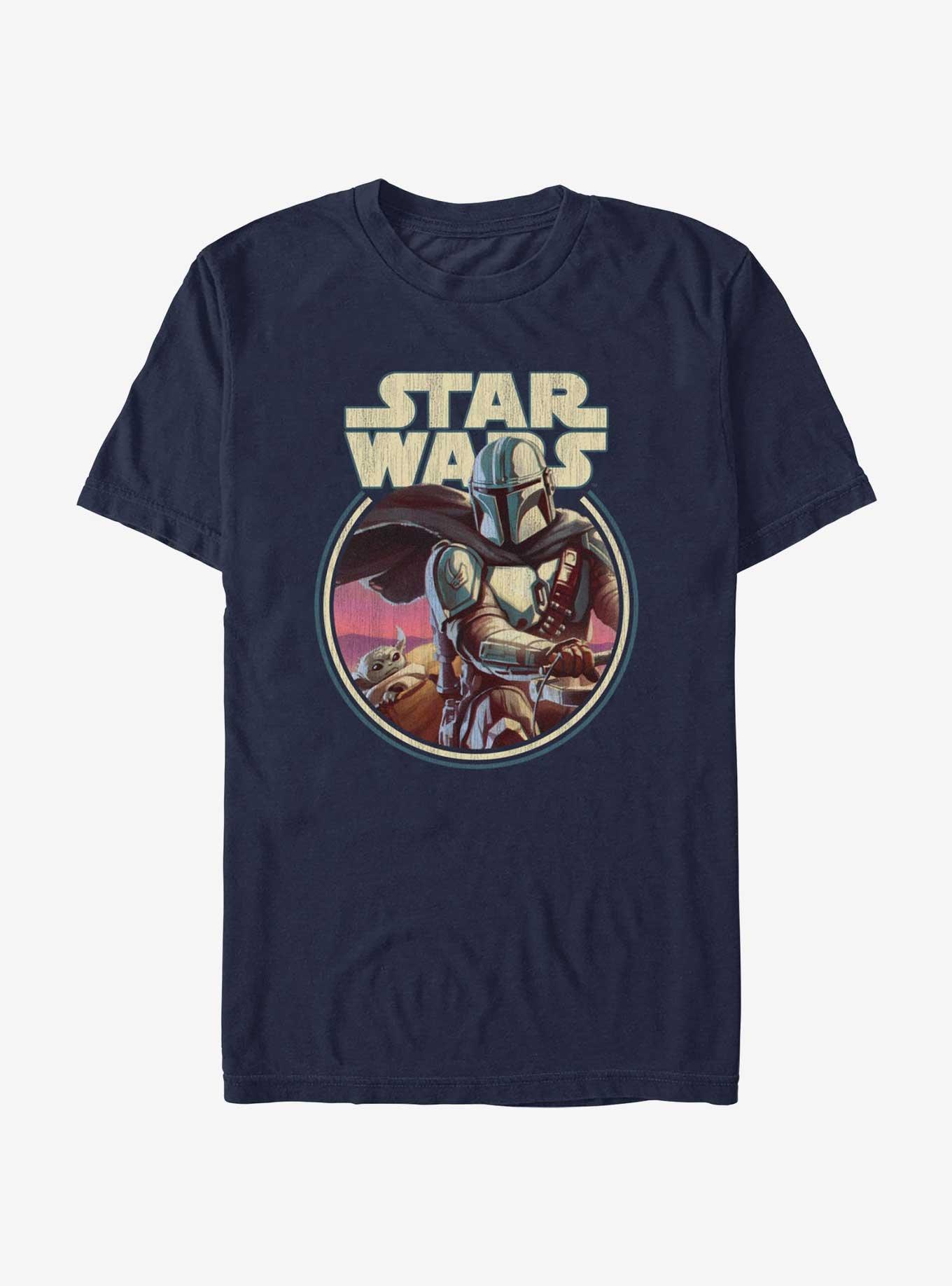 Star Wars The Mandalorian Grogu & Din Djarin T-Shirt, , hi-res