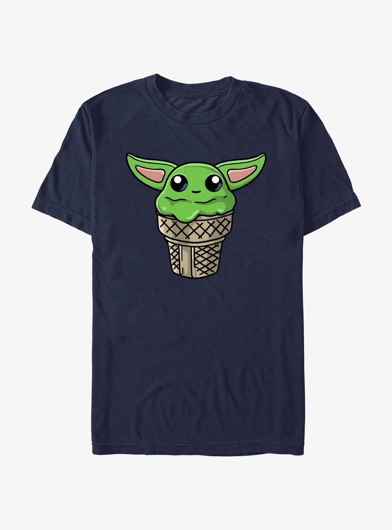Star Wars The Mandalorian Grogu Ice Cream T-Shirt, , hi-res