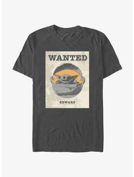 Star Wars The Mandalorian Grogu Wanted Poster T-Shirt, , hi-res