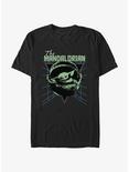 Star Wars The Mandalorian Grunge Grogu T-Shirt, BLACK, hi-res