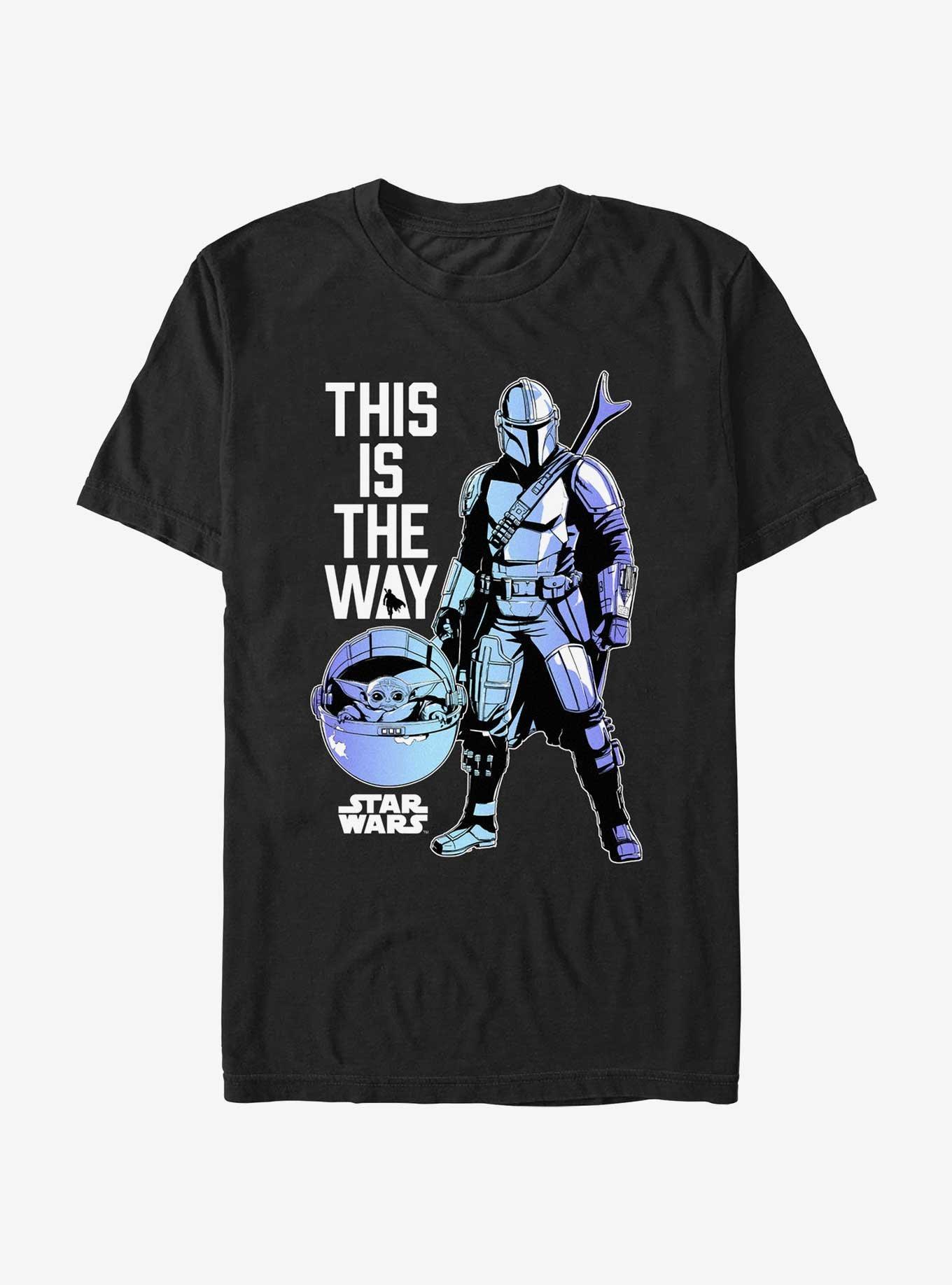 Star Wars The Mandalorian The Mando Way T-Shirt, BLACK, hi-res