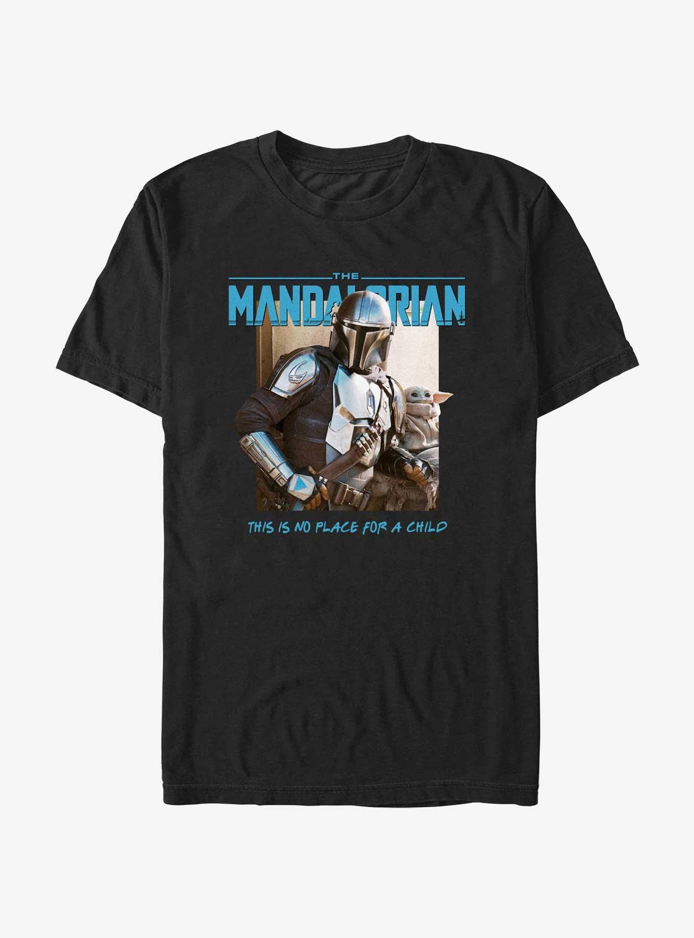 Star Wars The Mandalorian This Is No Place For A Child T-Shirt, , hi-res