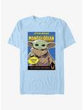 Star Wars The Mandalorian Grogu Legend Continues Poster T-Shirt, LT BLUE, hi-res