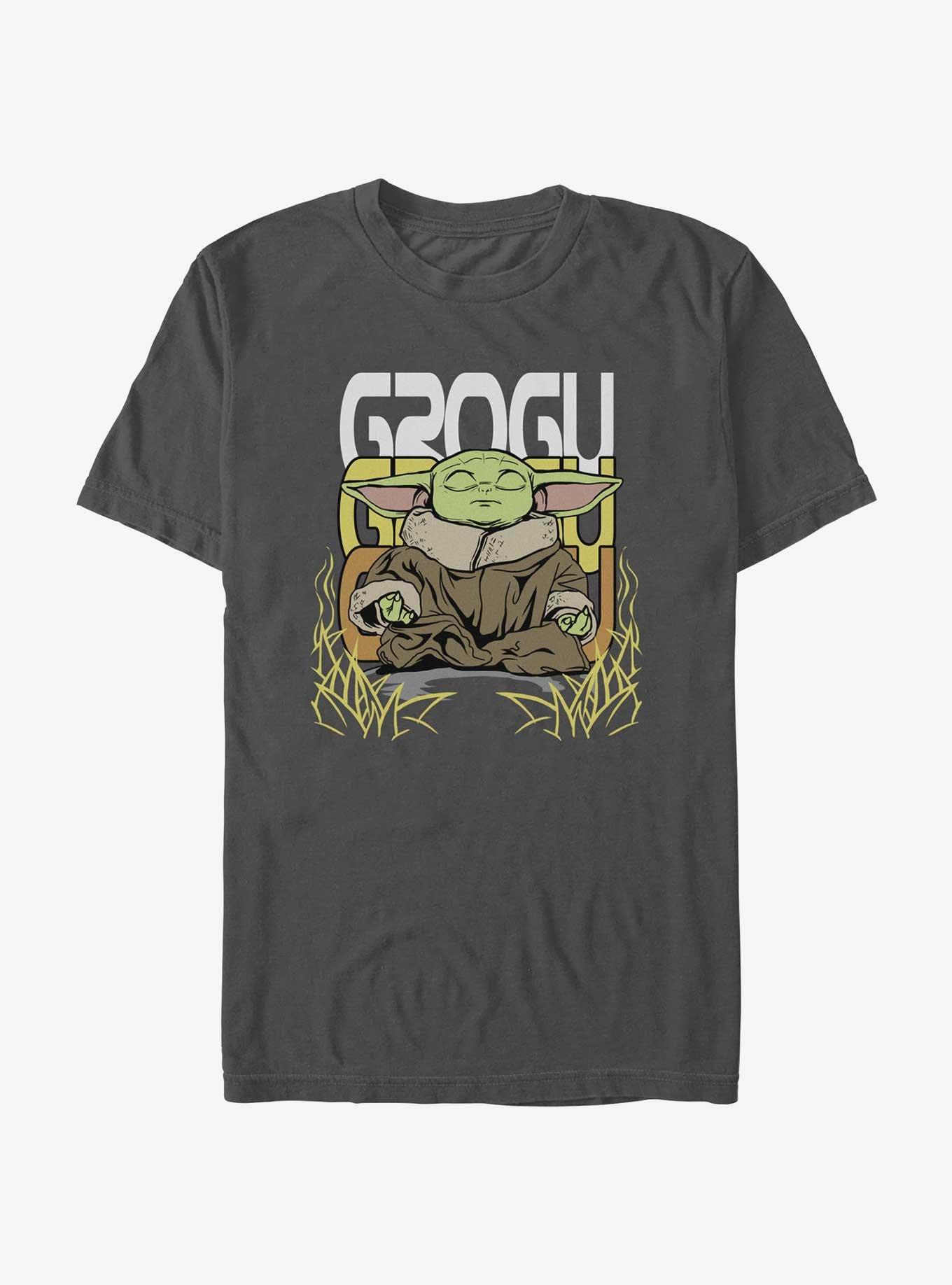 Star Wars The Mandalorian Grogu Meditate Time T-Shirt, , hi-res