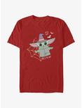 Star Wars The Mandalorian Grogu Witch T-Shirt, RED, hi-res