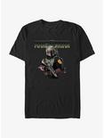 Star Wars The Mandalorian Boba Fett Action Pose T-Shirt, BLACK, hi-res