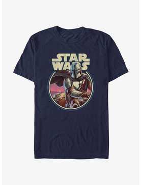 Star Wars The Mandalorian Grogu & Din Djarin T-Shirt, , hi-res