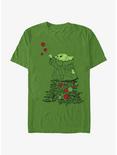 Star Wars The Mandalorian Grogu Christmas Tree T-Shirt, KELLY, hi-res
