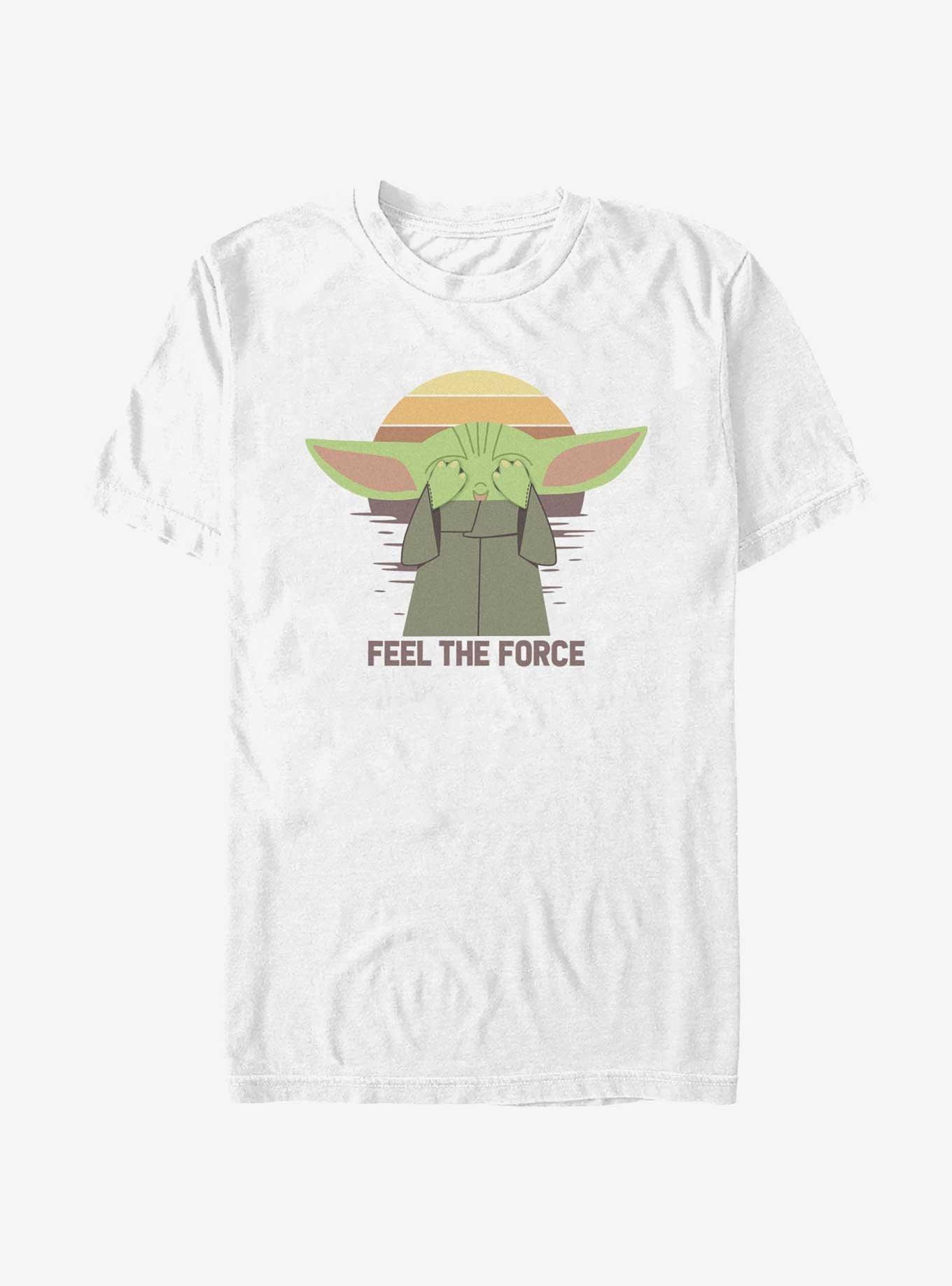 Star Wars The Mandalorian Peek-A-Boo Grogu T-Shirt, WHITE, hi-res