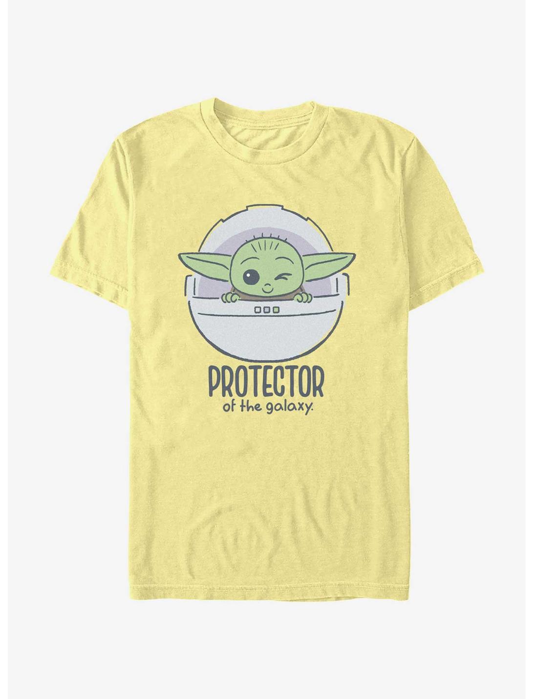 Star Wars The Mandalorian Protector of the Galaxy T-Shirt, BANANA, hi-res