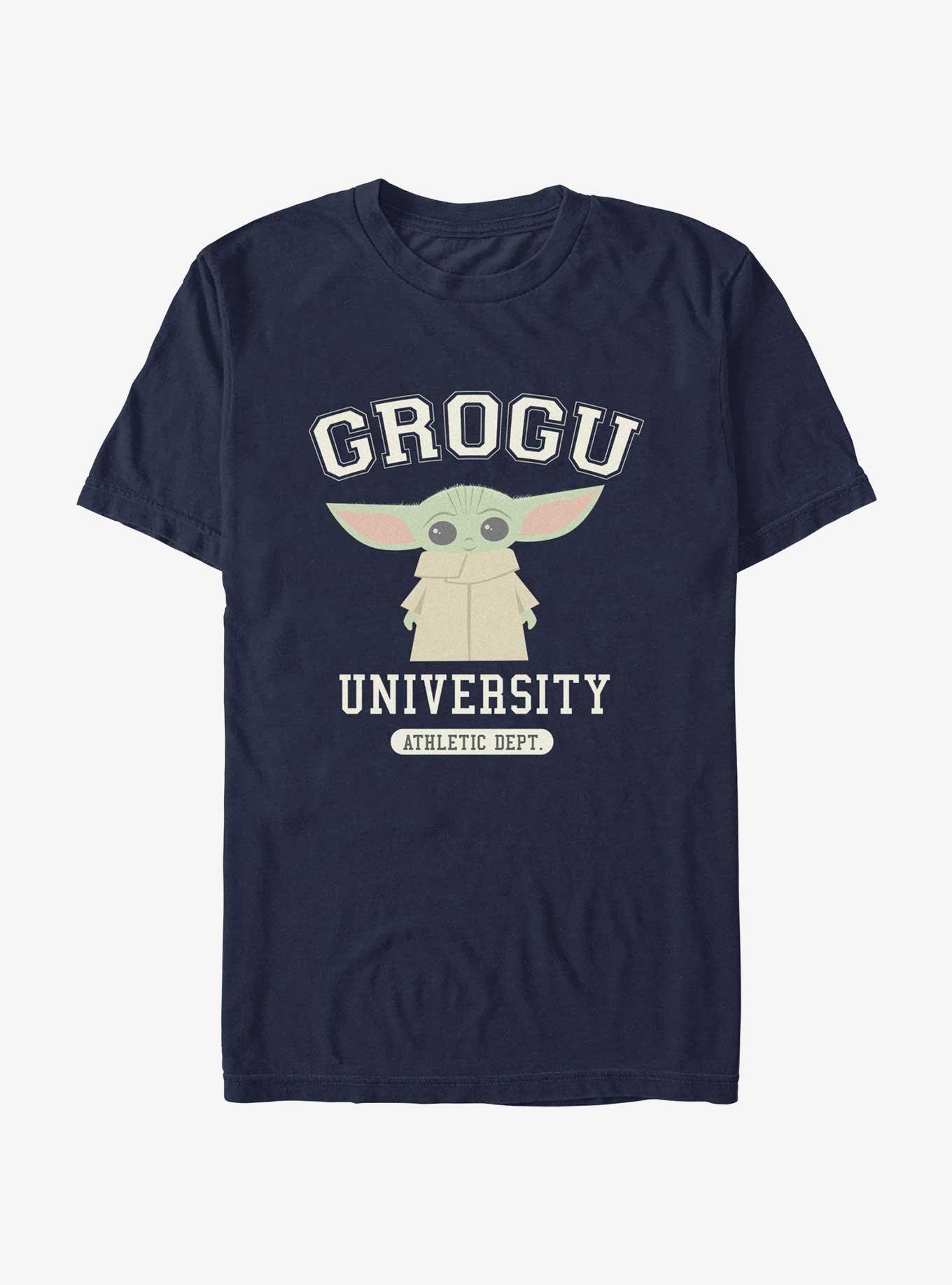 Star Wars The Mandalorian Grogu Academy T-Shirt, NAVY, hi-res