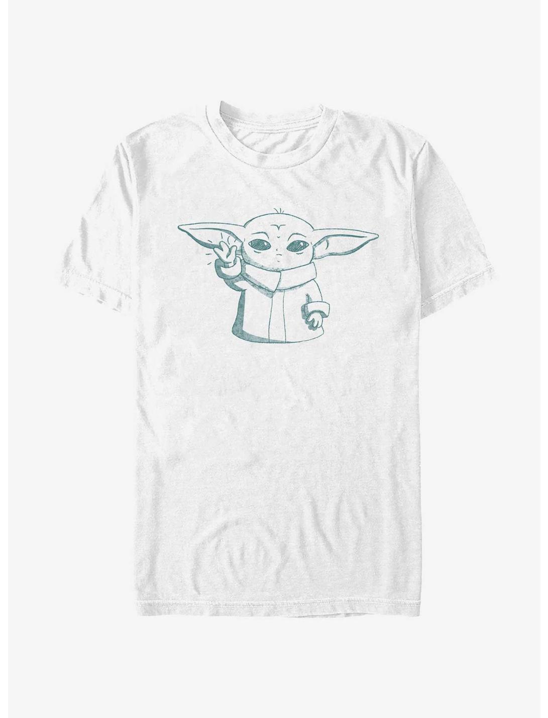 Star Wars The Mandalorian Join Cute Side T-Shirt, WHITE, hi-res