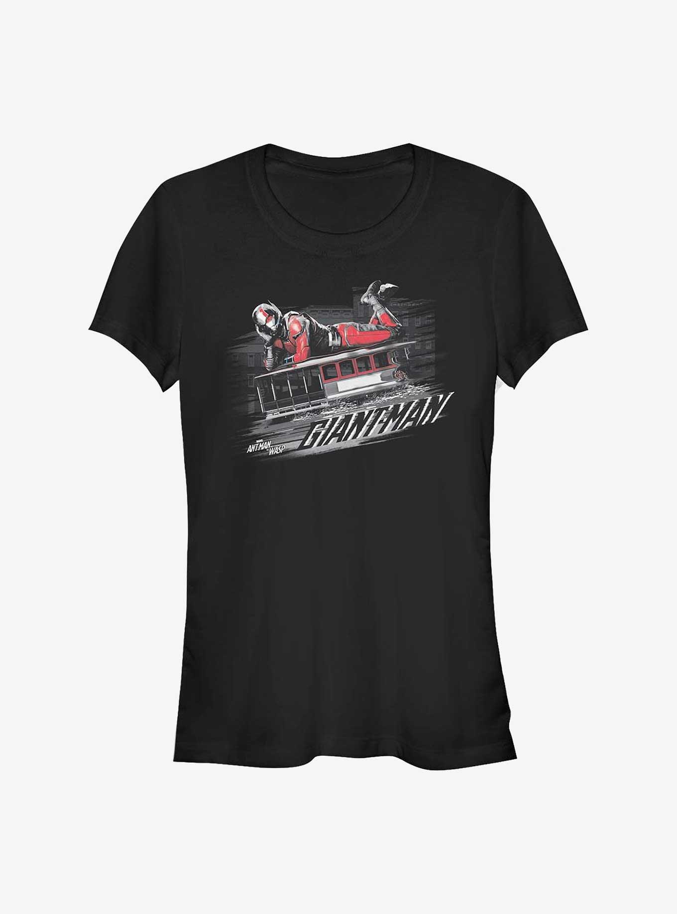 Marvel Ant-Man Giantman Trolley Girls T-Shirt, BLACK, hi-res