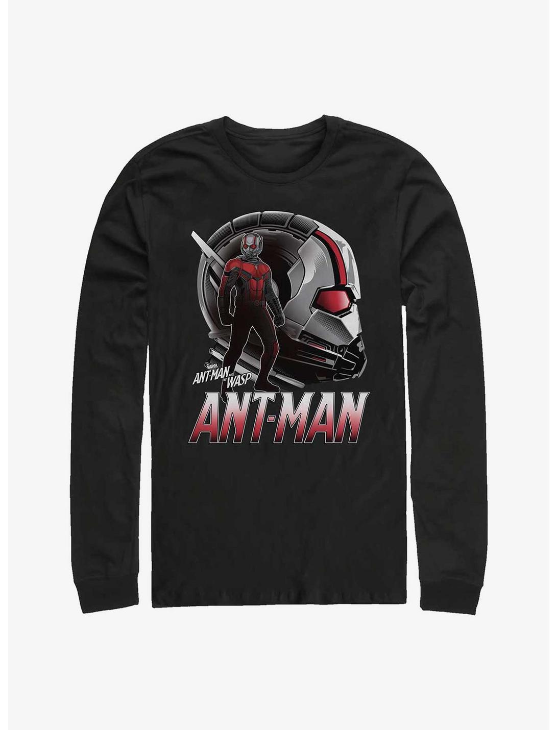 Marvel Ant-Man Helmet Long-Sleeve T-Shirt, BLACK, hi-res