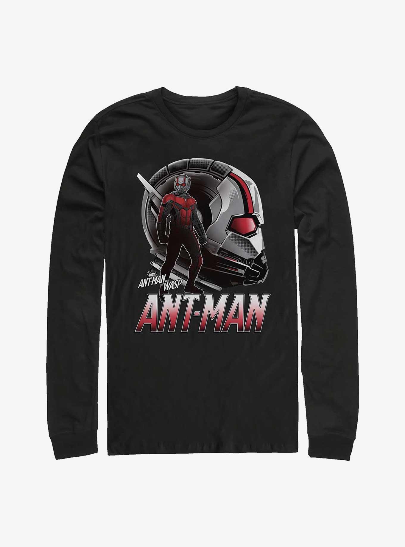 Marvel Ant-Man Helmet Long-Sleeve T-Shirt, BLACK, hi-res