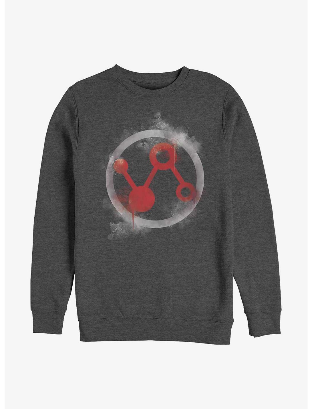 Marvel Ant-Man Pym Particle Spray Logo Sweatshirt, CHAR HTR, hi-res
