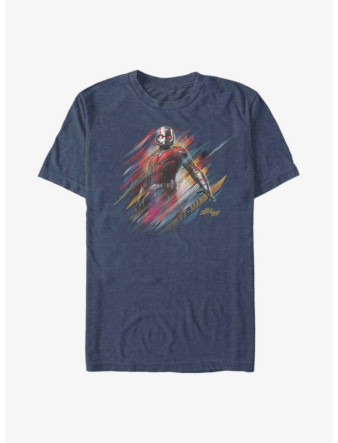 Marvel Ant-Man Stripes T-Shirt, NAVY HTR, hi-res