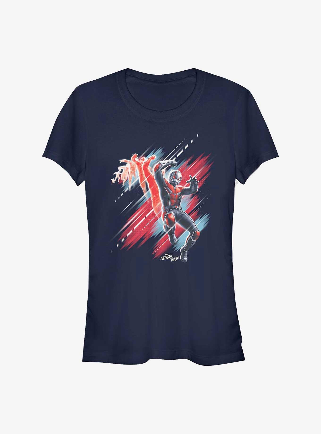 Marvel Ant-Man Transforming Girls T-Shirt, NAVY, hi-res