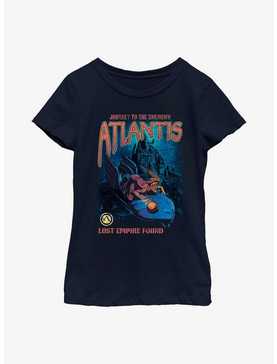 Disney Atlantis: The Lost Empire Milo Lost Empire Found Poster Youth Girls T-Shirt, , hi-res
