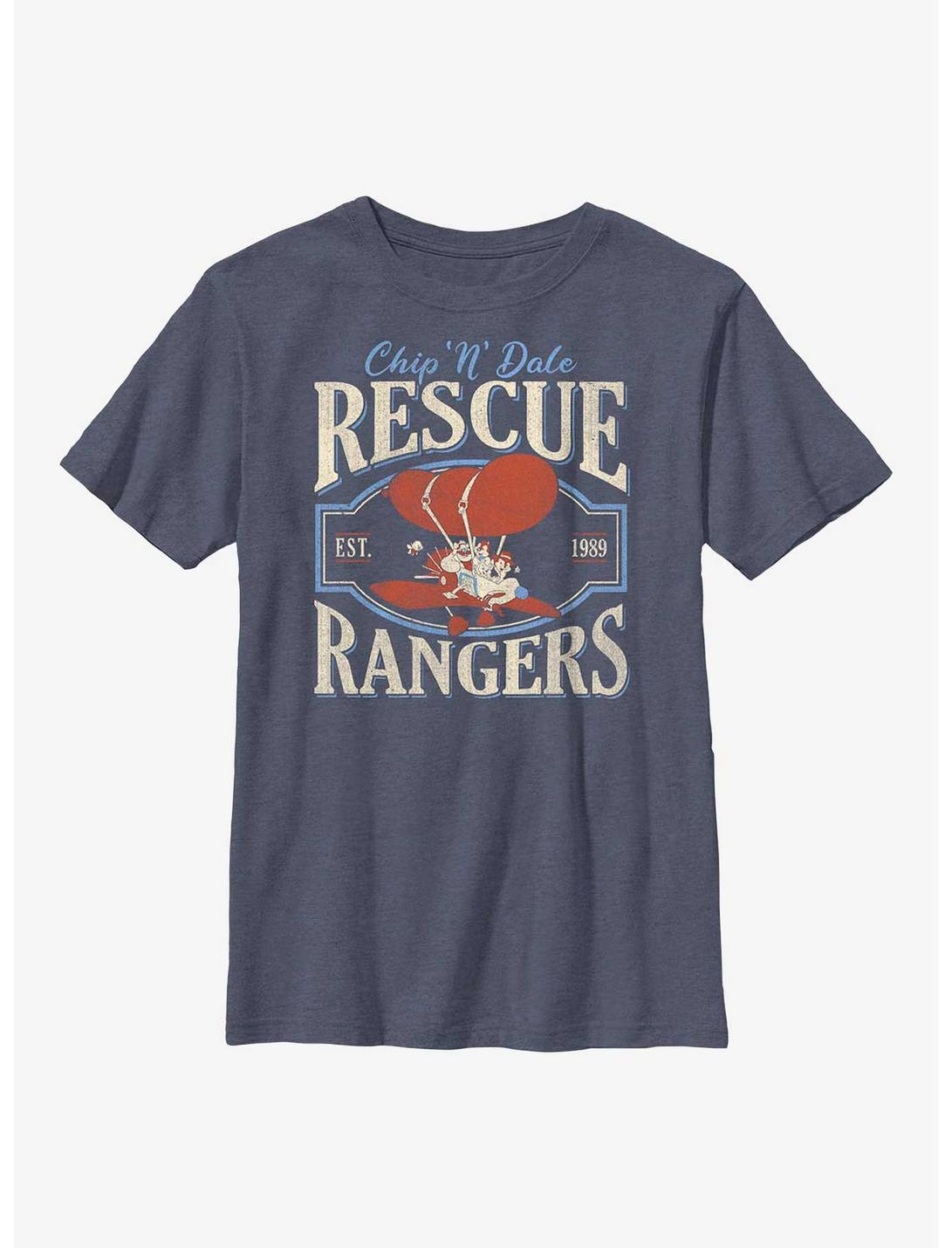 Disney Chip 'n' Dale Rescue Rangers Youth T-Shirt, NAVY HTR, hi-res