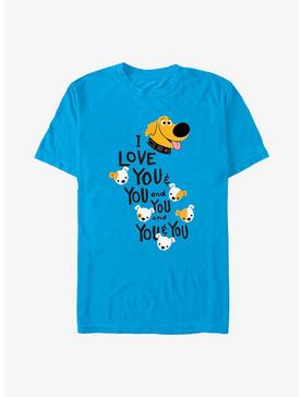 Disney Pixar Up Dug Loves You and You T-Shirt, , hi-res