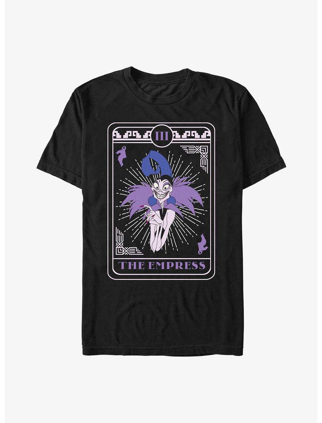 Disney The Emperor's New Groove Yzma The Empress Tarot Card T-Shirt, BLACK, hi-res