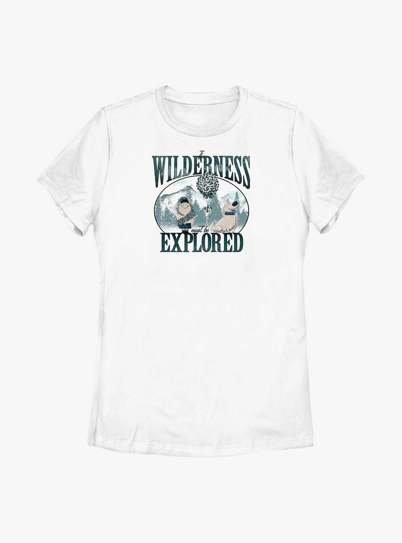 Disney Pixar Up Russell and Dug Wilderness Explored Womens T-Shirt, , hi-res