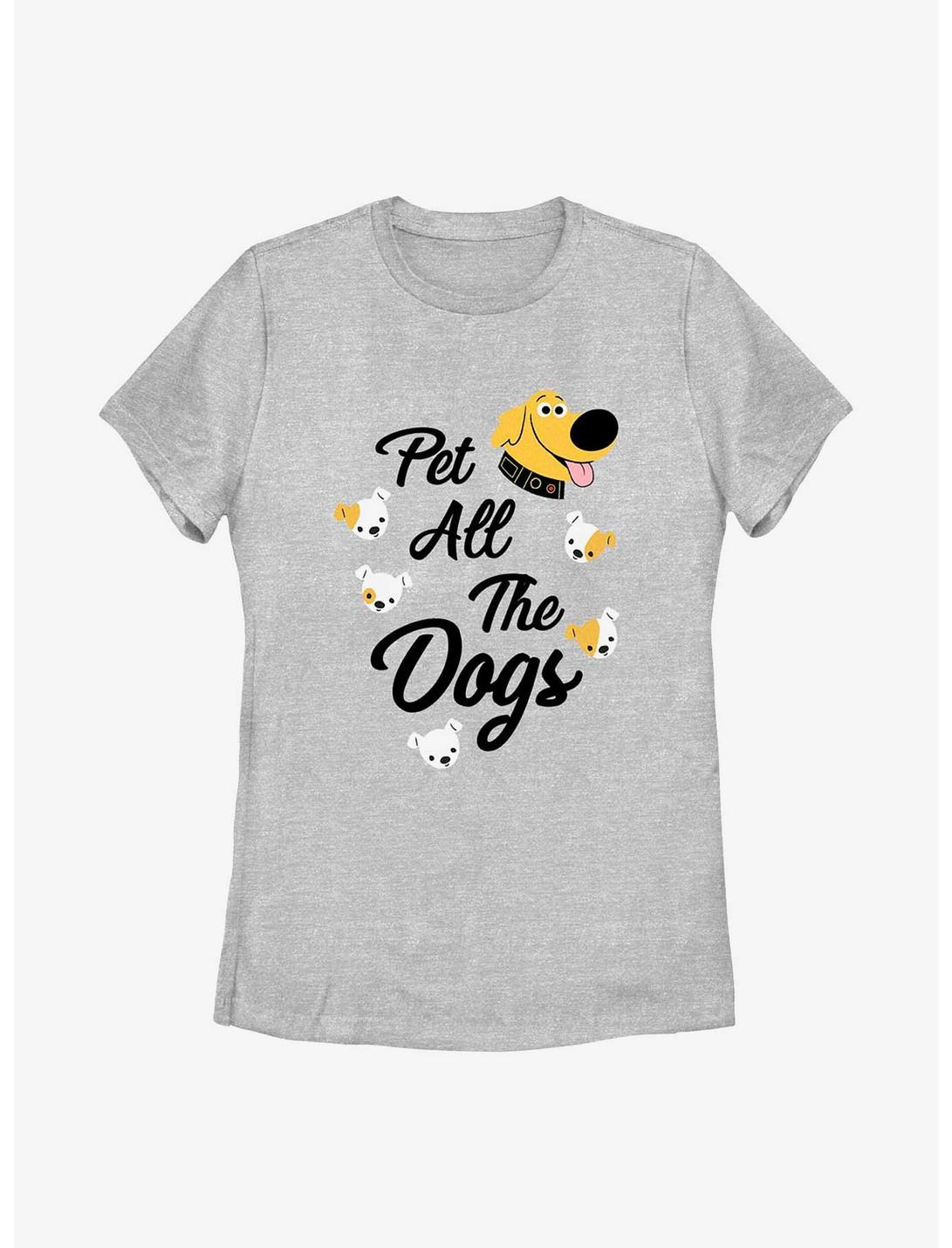 Disney Pixar Up Pet All The Dogs Womens T-Shirt, ATH HTR, hi-res