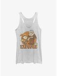 Disney Pixar Up Russell and Carl Explore Womens Tank Top, WHITE HTR, hi-res