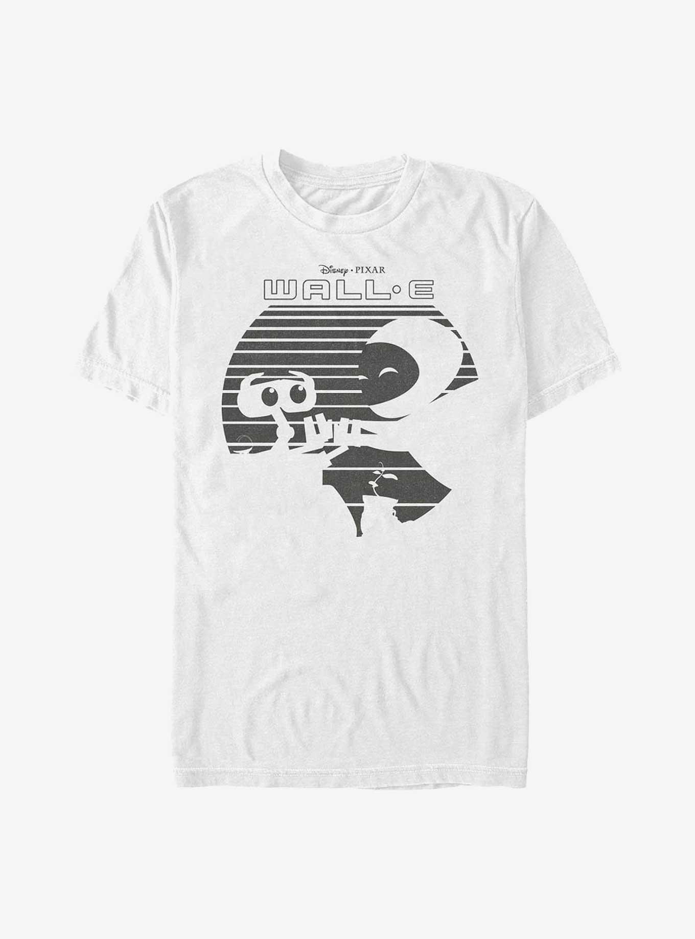 Disney Pixar Wall-E Eve and Wall-E Silhouettes T-Shirt, , hi-res