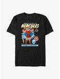 Disney Hercules Toy Figure Ad T-Shirt, BLACK, hi-res
