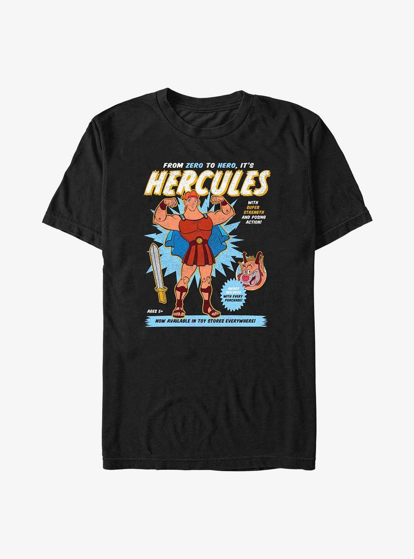 Disney Hercules Toy Figure Ad T-Shirt, , hi-res