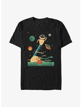 Disney Pixar Wall-E Eve and Wall-E Space Poster T-Shirt, , hi-res