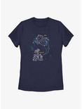 Disney Pixar Wall-E Constellations Womens T-Shirt, NAVY, hi-res