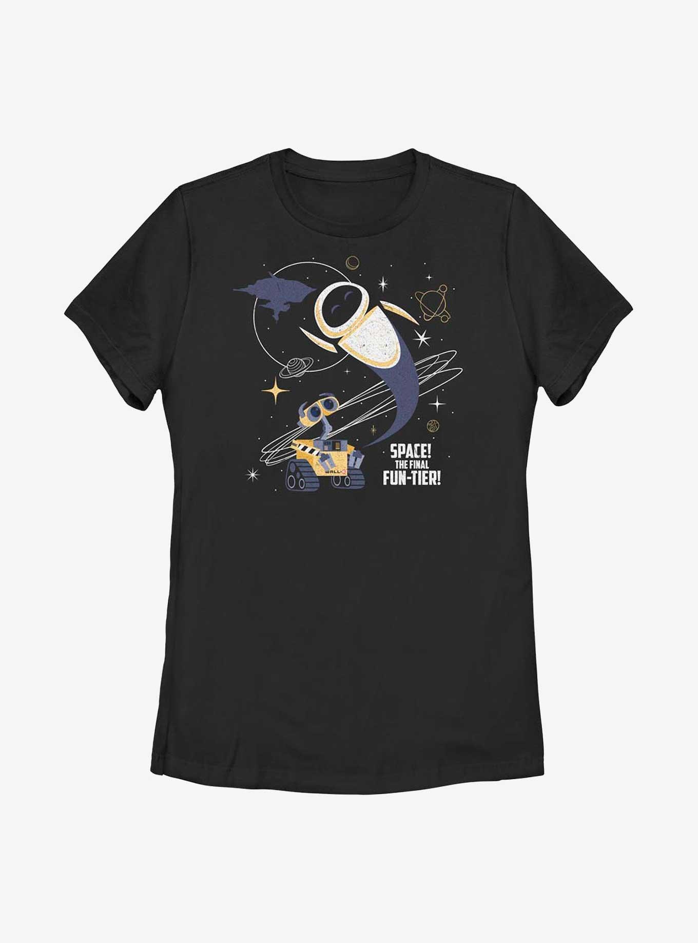 Disney Pixar Wall-E Retro Space Fun-tier Womens T-Shirt, , hi-res