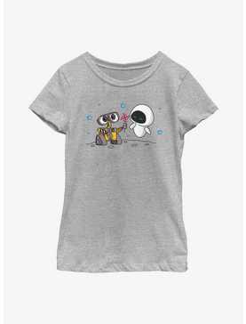 Disney Pixar Wall-E Chibi Wall-E and Eve Youth Girls T-Shirt, , hi-res