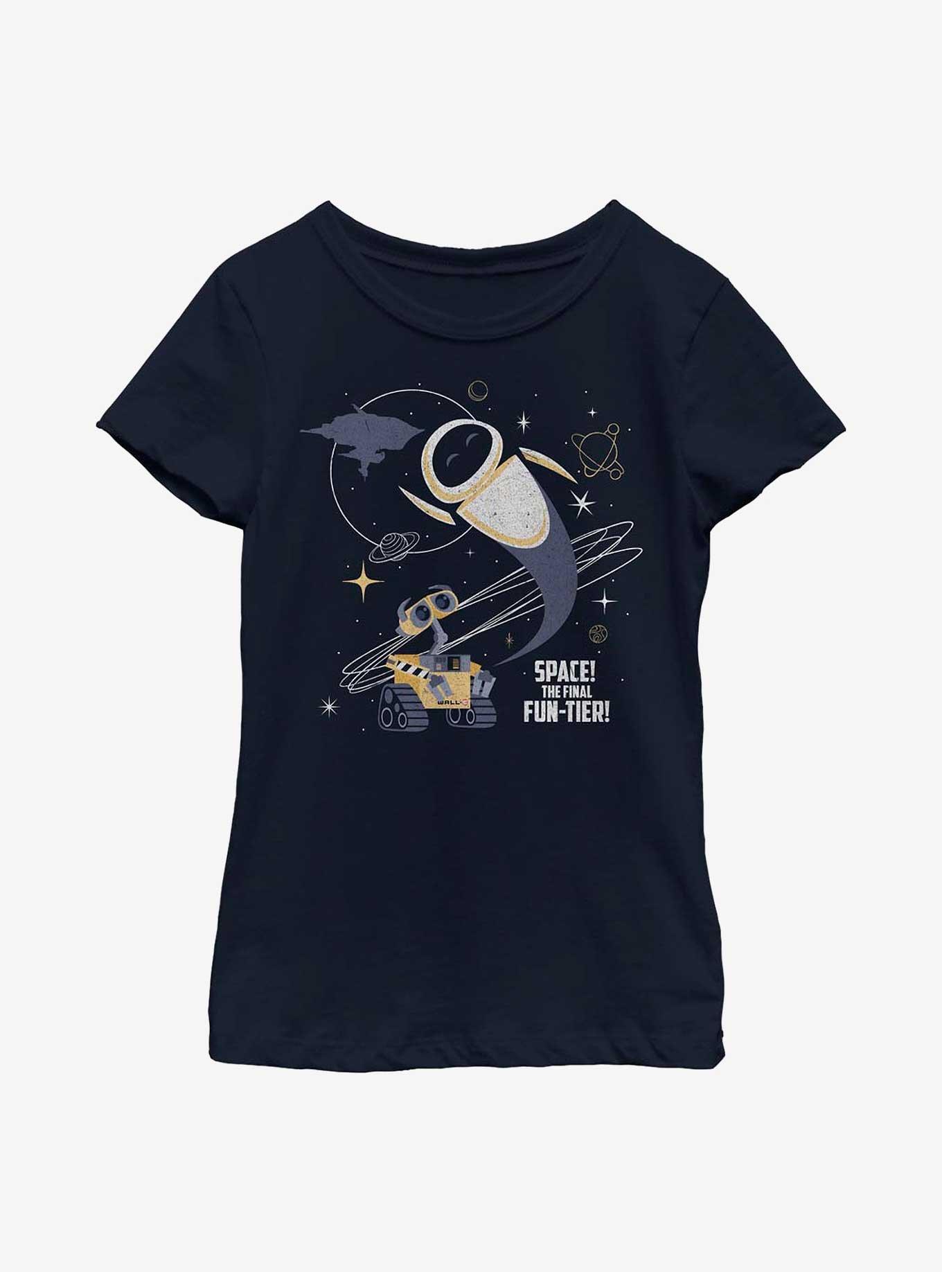 Disney Pixar Wall-E Retro Space Fun-tier Youth Girls T-Shirt, , hi-res