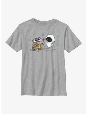 Disney Pixar Wall-E Chibi Wall-E and Eve Youth T-Shirt, , hi-res