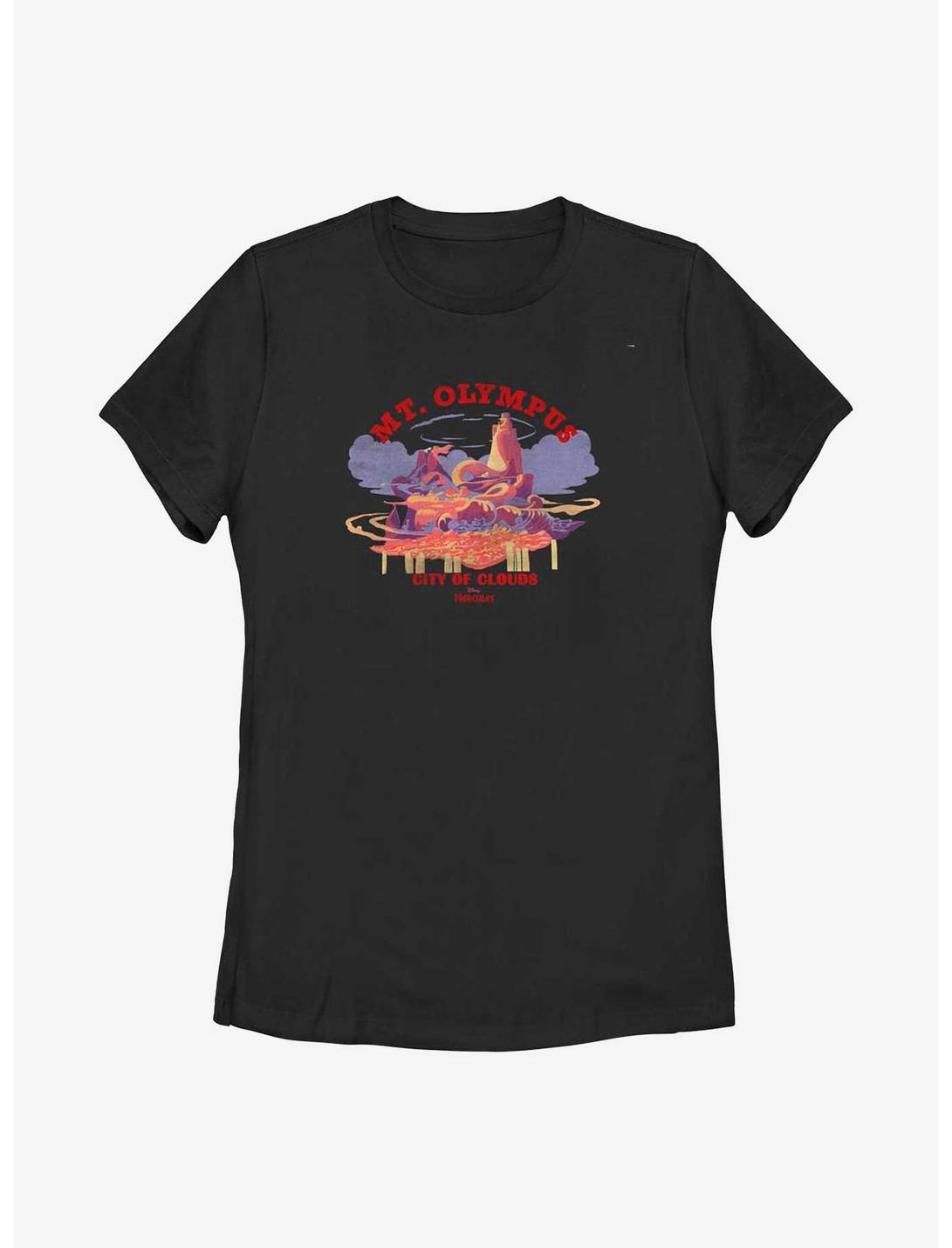 Disney Hercules Mount Olympus City of Clouds Womens T-Shirt, BLACK, hi-res