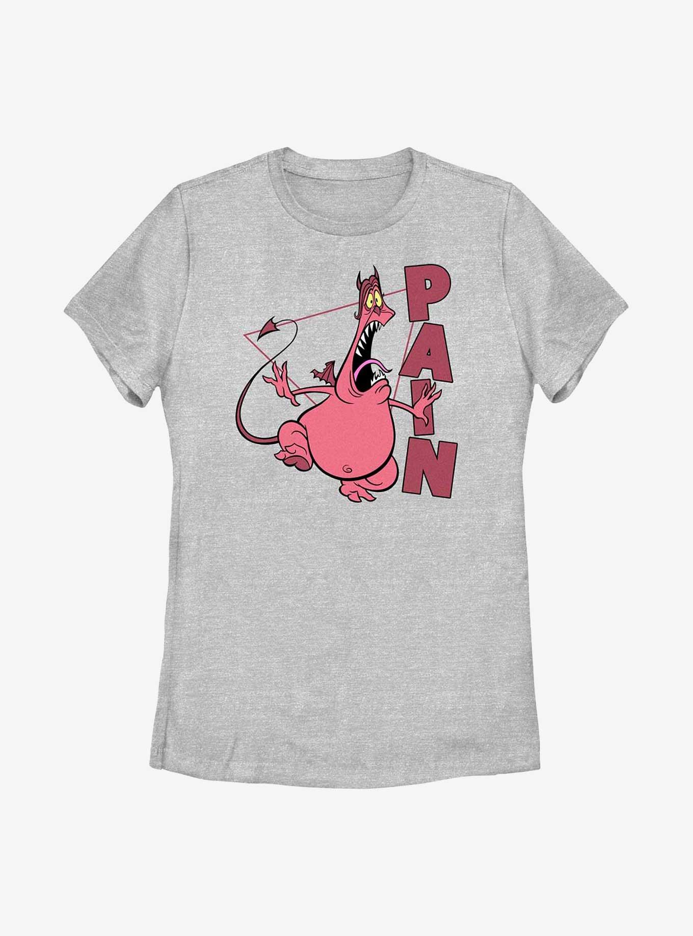 Disney Hercules Pain Womens T-Shirt, ATH HTR, hi-res