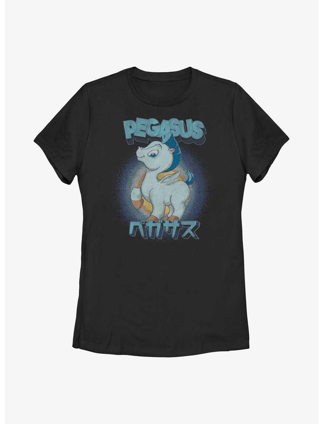 Disney Hercules Pegasus Little Wings Womens T-Shirt, BLACK, hi-res