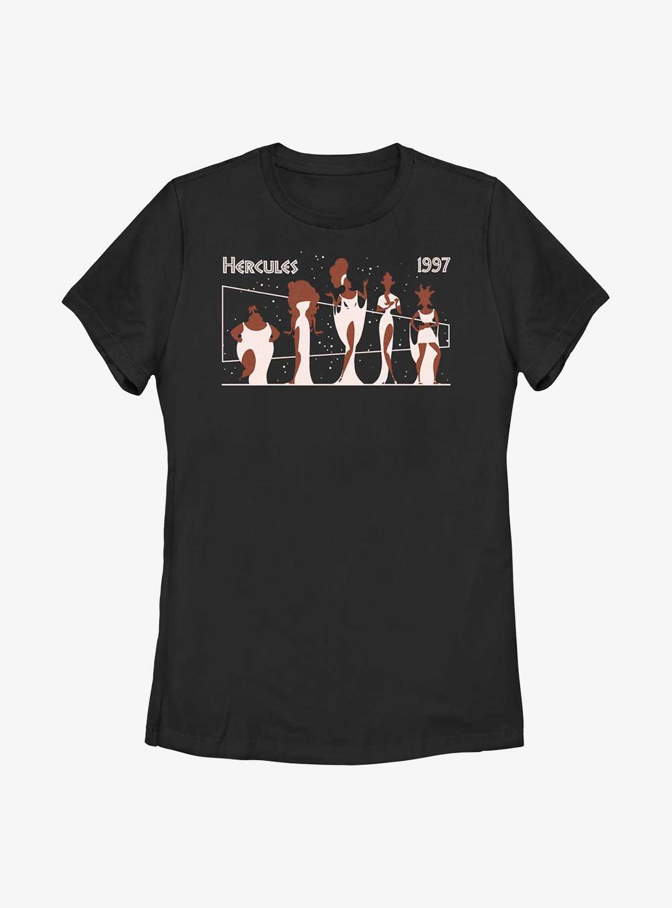 Disney Hercules The Muses Womens T-Shirt, BLACK, hi-res