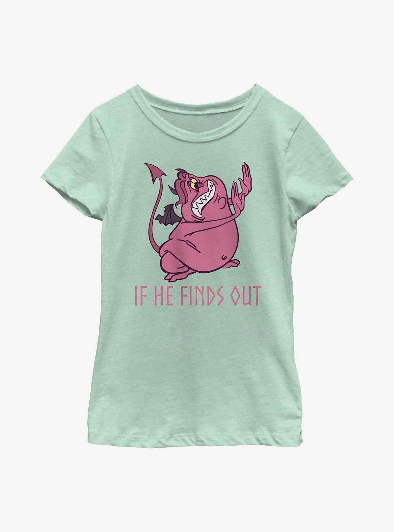 Disney Hercules Pain If He Finds Out Youth Girls T-Shirt, , hi-res