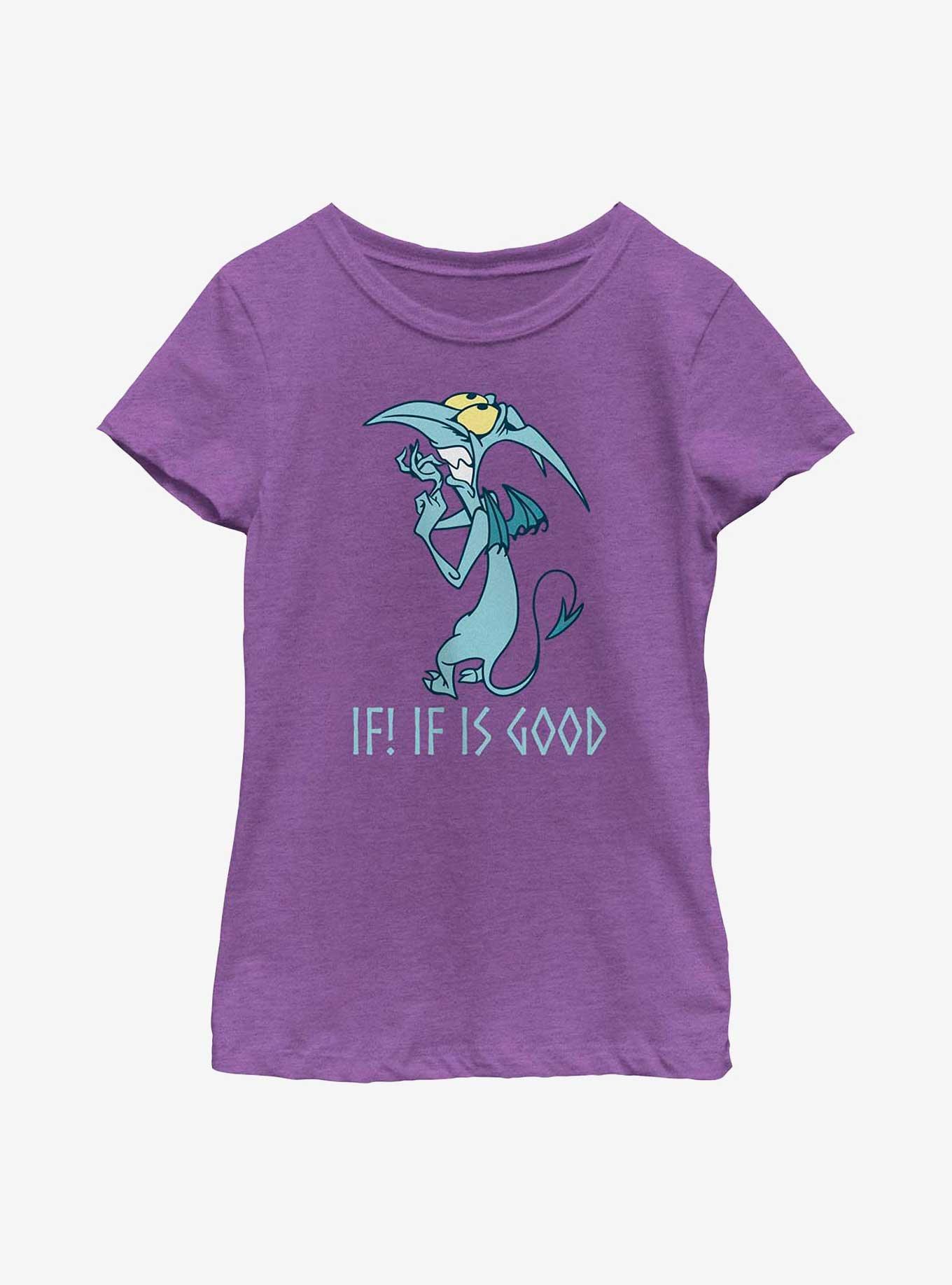 Disney Hercules Panic If Is Good Youth Girls T-Shirt, PURPLE BERRY, hi-res