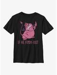 Disney Hercules Pain If He Finds Out Youth T-Shirt, BLACK, hi-res