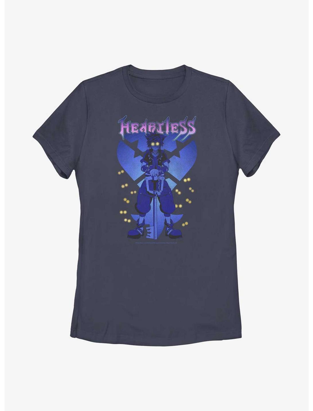 Kingdom Hearts Heartless Womens T-Shirt, NAVY, hi-res