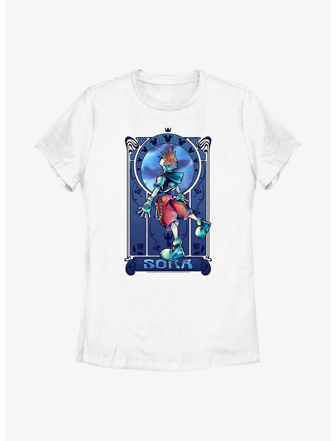 Kingdom Hearts Sora Nouveau Womens T-Shirt, WHITE, hi-res